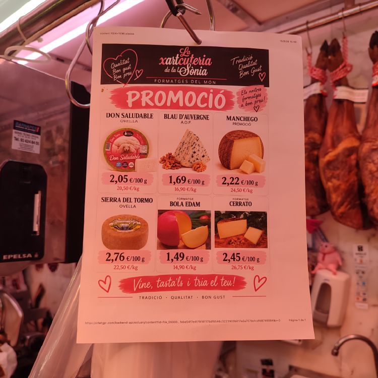 Promocion Queso Oveja Light sin lactosa